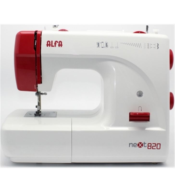 -Alfa maquina coser NEXT820 roja Máquinas de Coser.. - 37280140_0590599940