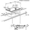 Zanussi ZGH66424XS encimera a gas inoxidable 4 zonas zona gigante zan - 73325436010284