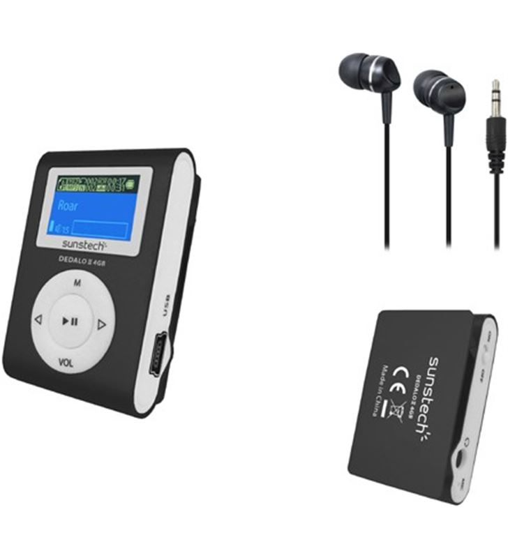 Sunstech DEDALOIII4GBBK reproductor mp3 Reproductores - 30310675_9392