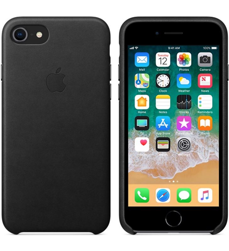 Apple MQH92ZM/A funda iphone 8/7 piel negra Accesorios telefonía - 38079171_8391372894