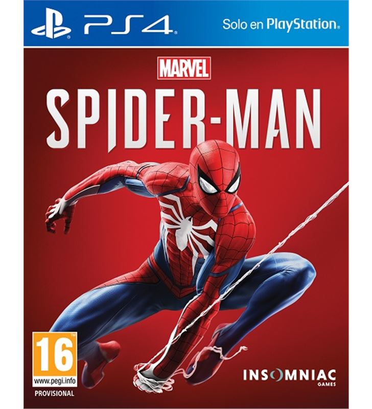 Sony 9418276 juego ps4 marvel's spider-man Juegos - 711719418276