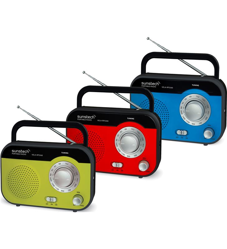 Sunstech RPS560RD radio de sobremesa Radio - 25343635_5473