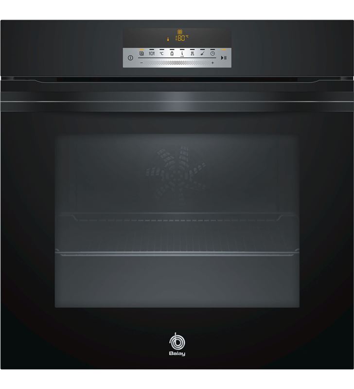 Balay 3HB5888N0 horno independiente 60cm cristal negro - 4242006276669