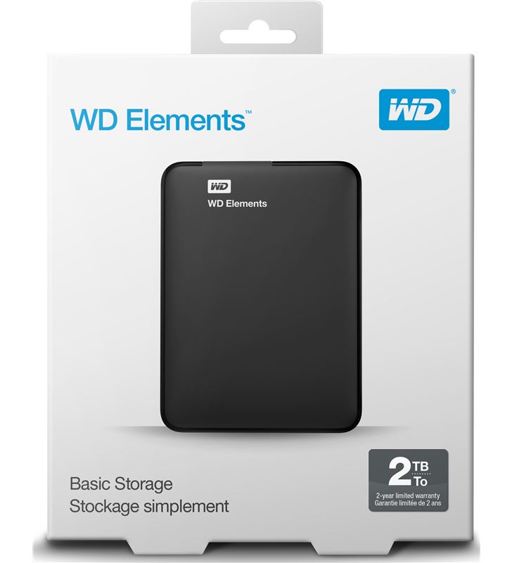 Wd----- WDBU6Y0020BBK wd disco duro 2,5'' 2 tb elements 3.0 negro - 18152385_8368446290