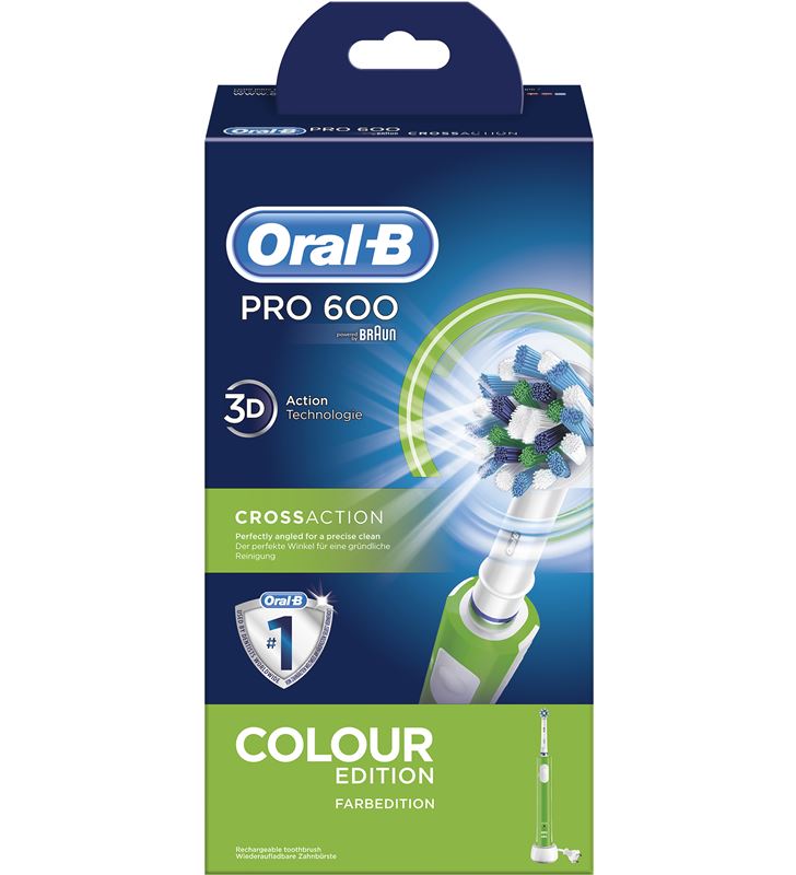 Braun PRO600VERDE cepillo dental pro600 verde cross action - 29725402_1822
