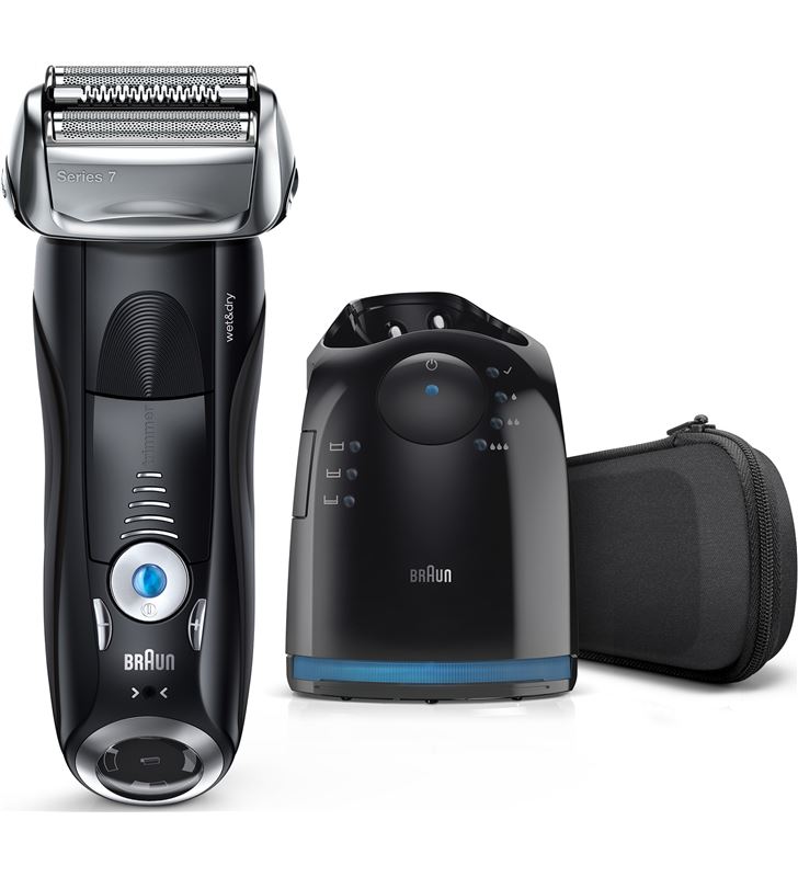 Braun 7-7880CC afeitadora series 7 7880cc wet&dry + estación de limpieza clean&chae - 7-7880CC