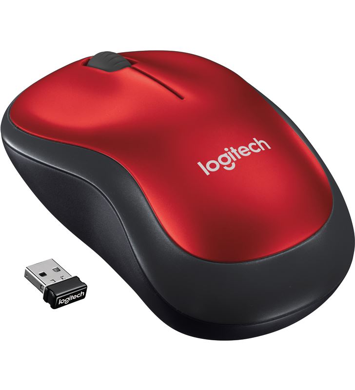 Ratàn inalµmbrico Logitech m185 rojo LOG910002237 Reproductores - 9450479_3088540847