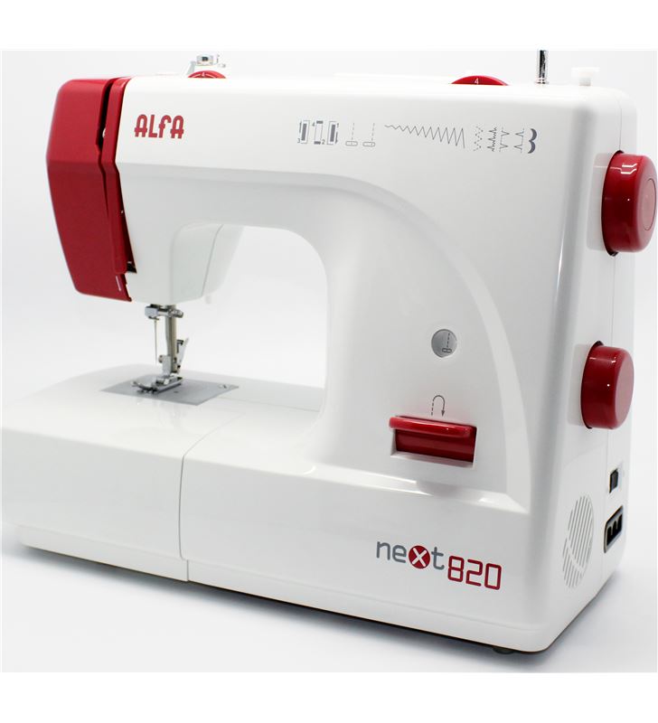 -Alfa maquina coser NEXT820 roja Máquinas de Coser.. - 37280140_5757991894