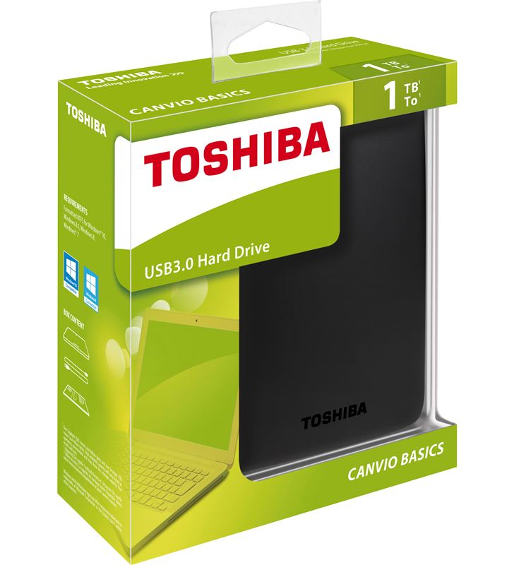 Toshiba disco duro externo stor.e basics - 1 tb - HDTB310EK3AA - 22866980_6274837756