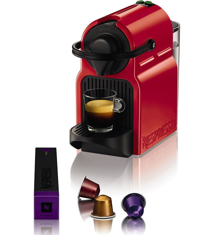 Krups XN1005PR4 nespresso cafetera xn1005 inissia roja - XN1005PR4