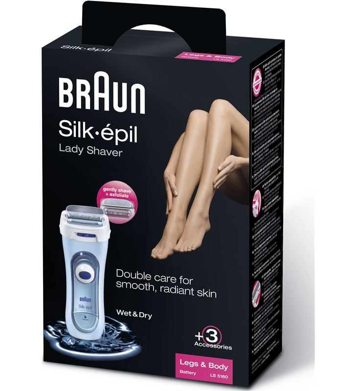 Braun LS5160 afeitadora depiladora corporal silk&s - 7924637_3912