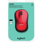 Ratàn inalµmbrico Logitech m185 rojo LOG910002237 Reproductores - 9450479_1664278999