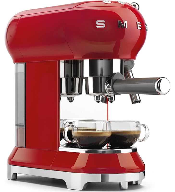 Smeg ECF01RDEU máquina de cafe espresso color rojo - 34412385_3499738646