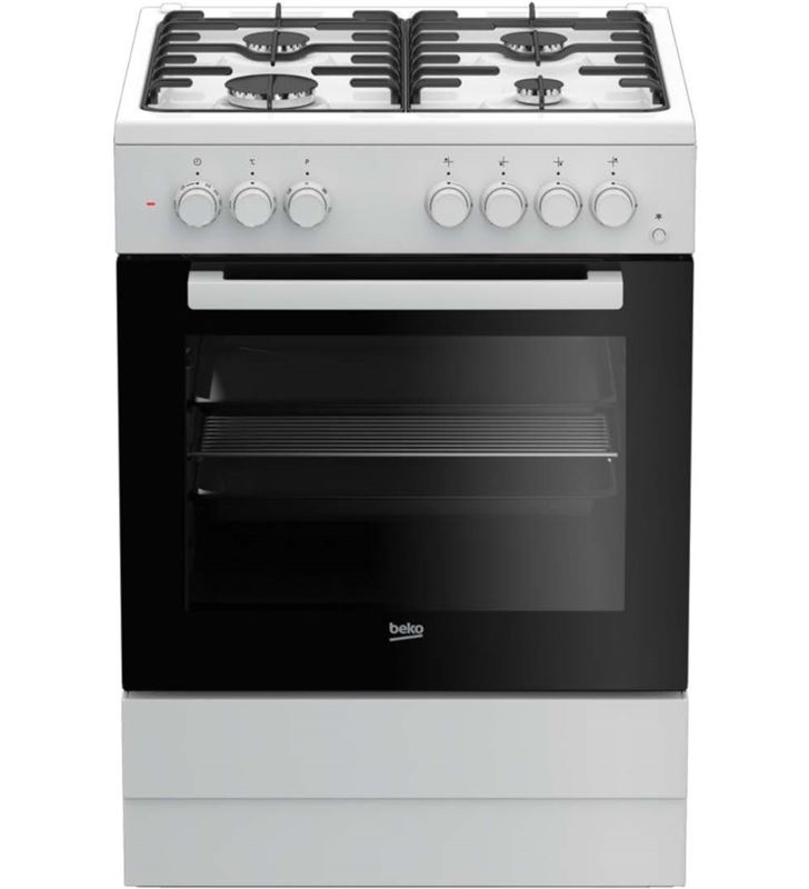 Beko FSE62110DW cocina gas & horno eléctrico 60cm clase a - FSE62110DW