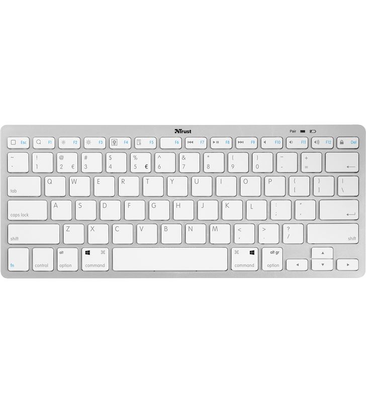 Trust 22245 teclado bluetooth nado blanco Teclados - TRU22245