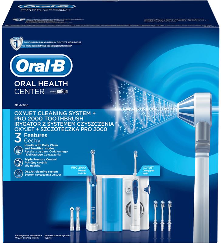 Braun OC501 centro dental oral-b (oxyjet +pro2000) - 55084522_7163221238