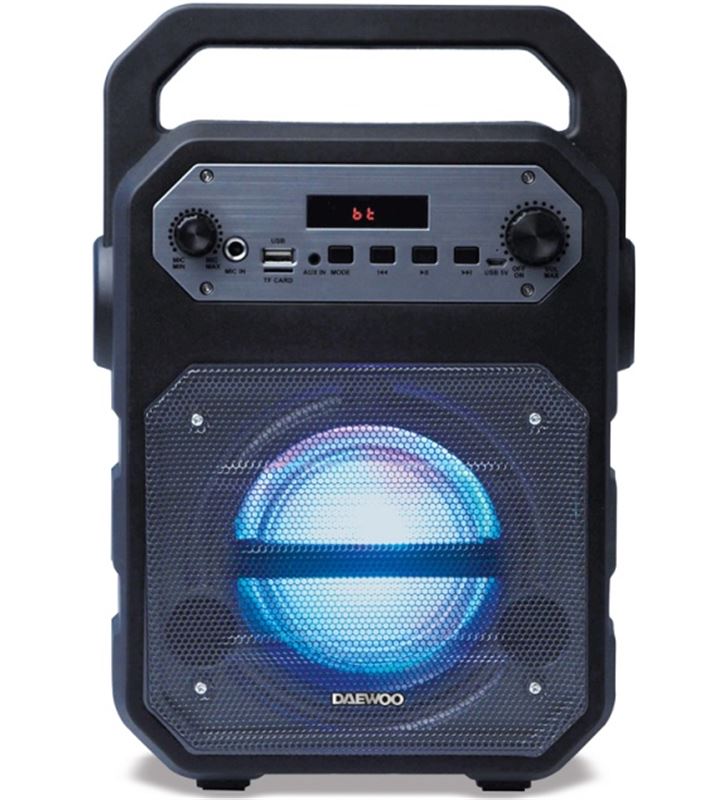 Winiadaewoo DBF252 altavoz karaoke bluetooth daewoo dsk-345 fm/usb/sd/micrófono negro - 8413240603764