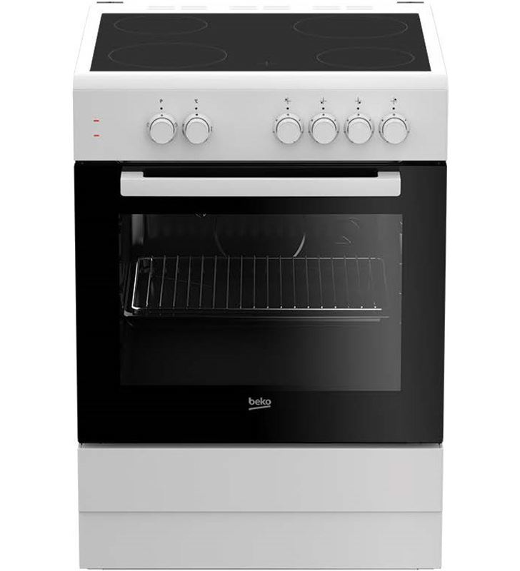 Beko FSS67000GW cocina eléctrica placa vitrocerámica 4 zonas 60cm clase a blanco - FSS67000GW