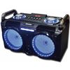 Sakkyo DJ630 mini cadena portatil bateria recargable 300w karaoke - 8401551012504