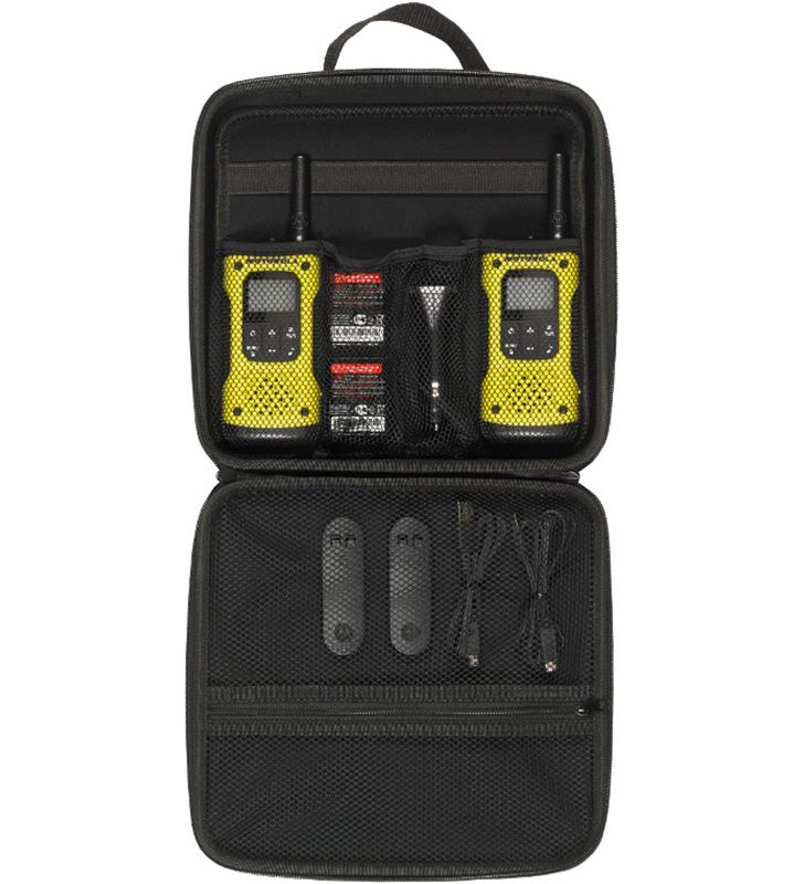 Motorola PMR-T92-H20 tlkr t92h20 amarillo pareja walkie talkies resistente al agua 10km - 32045631_8991334316