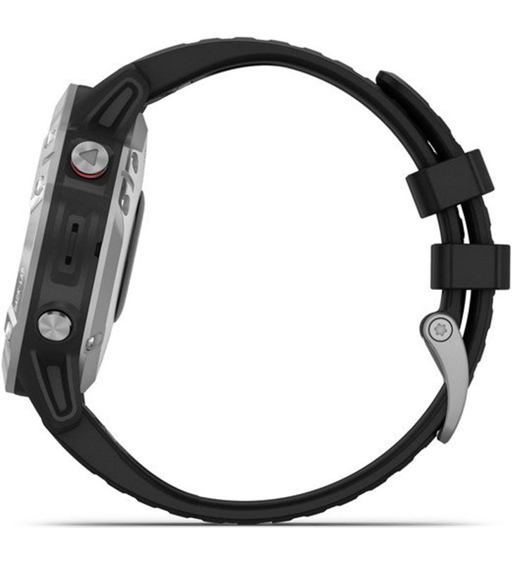 Garmin FÉNIX 6 PLATA N egro con correa negra 47mm smartwatch premium multide - 74312728_5357019243