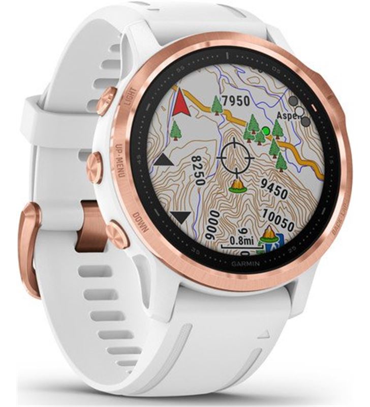 Garmin FÉNIX 6S PRO RO fénix 6s pro oro rosa con correa blanca 42mm smartwatch premium mult - 74333084_8660907539
