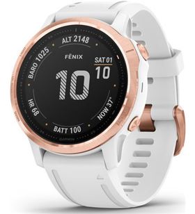 Garmin FÉNIX 6S PRO RO fénix 6s pro oro rosa con correa blanca 42mm smartwatch premium mult - +21325