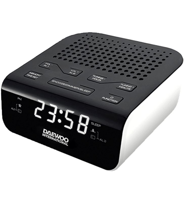 Winiadaewoo DAEDBF124 daewoo radio reloj despertador dcr-46w blanco - DAEDBF124