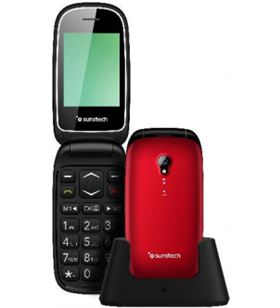 Sunstech CELT17RD movil celt17 2.4'' compacto rojo Terminales smartphones - CELT17RD