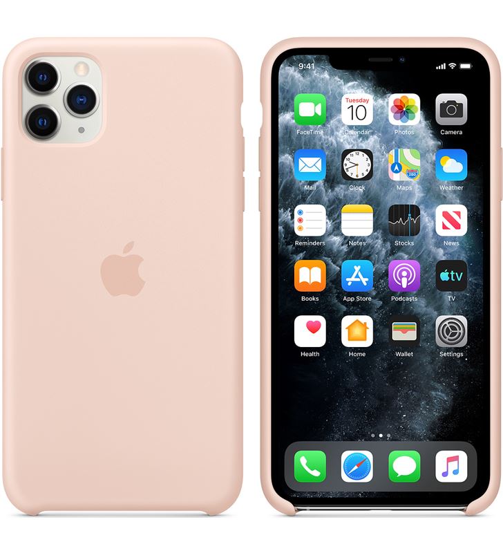 Apple MWYY2ZM/A rosa arena carcasa silicone case iphone 11 pro - 74945529_0185880402