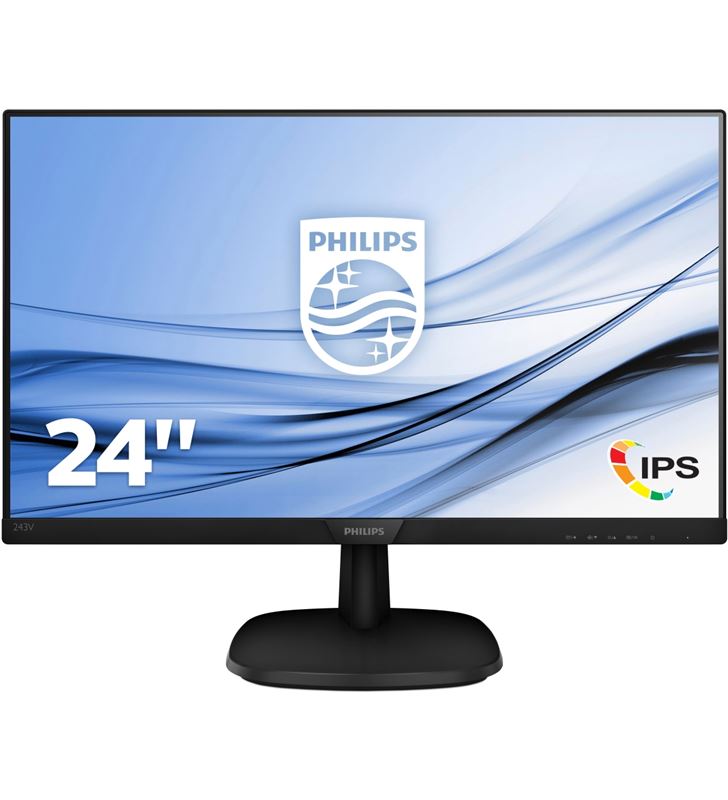 Philips L-M 243V7QDSB monitor 243v7qdsb - 23.8''/60.5cm ips - 1920*1080 full hd - 16:9 - 4 243v7qdsb/00 - PHIL-M 243V7QDSB