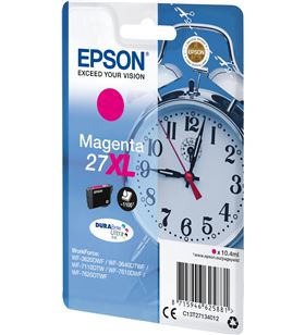 Epson C13T27134012 cartucho magenta 27xl durabrite - 10.4ml - despertador - para wf-3620 - EPS-C13T27134012