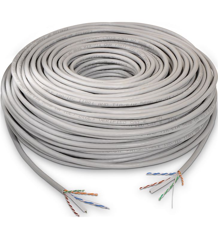 Aisens A135-0261 bobina de cable - rj45 - cat 6 - utp - awg24 rígido - 100m - 70325711_5838820504