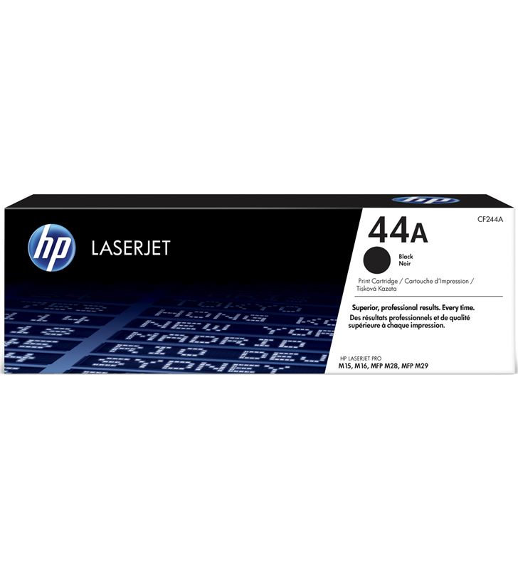 Hp CF244A toner negro - nº 44a - 1000 páginas - compatible según especifica - CF244A