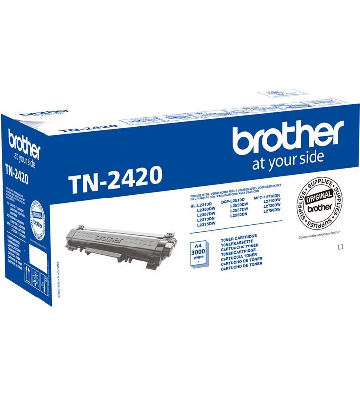 Brother -TN-2420 toner negro tn2420 - 3000 páginas - compatible según especificacion - 38333309_0376157891