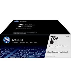 Hp CE278AD toner negro nº78a láser 2100 páginas 2 unidades para la láser - CE278AD