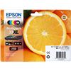 Epson C13T33574011 cartucho tinta multipack 33xl - 5 colores - 47ml - naranja - 37186965_0415369014