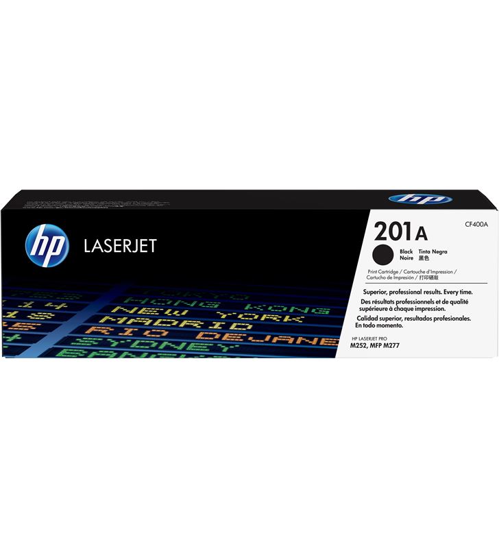 Hp CF400A toner negro jetintelligence - nº201a - 1500 páginas - para laserj - CF400A