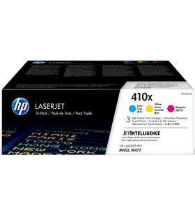 Hp CF252XM pack 3 unidades toner nº410x - cian - magenta - amarillo - jetintelligen - CF252XM