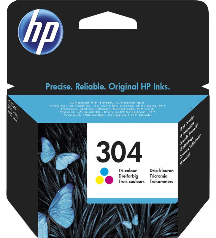 Hp N9K05AE cartucho color nº304 - 100 páginas - para deskjet 3720/2630 - HEWN9K05AE