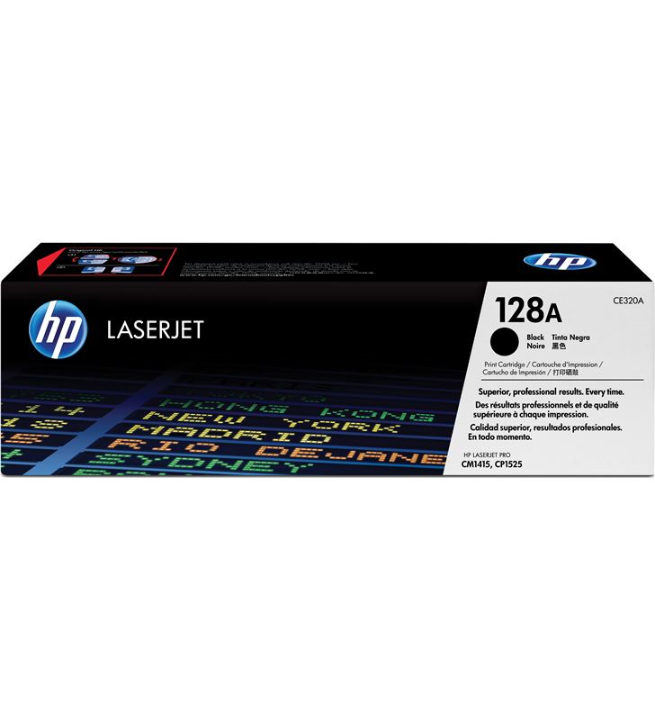 Hp CE320A toner negro nº 128a para impresoras serie cm1415 y cp1525 - CE320A