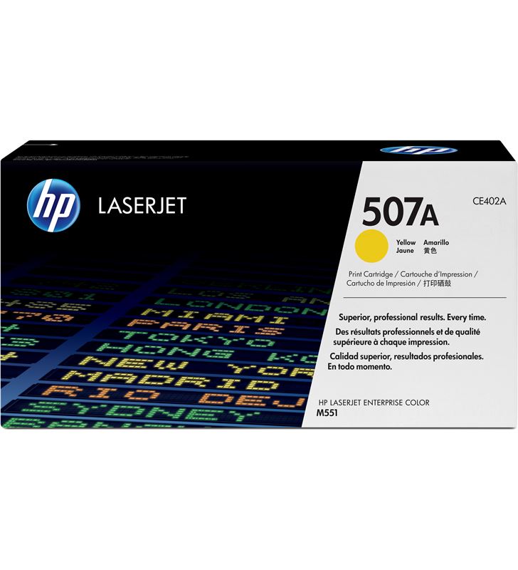 Hp CE402A toner amarillo nº507a para m551dn/m551n/m551xh 6000 páginas - CE402A