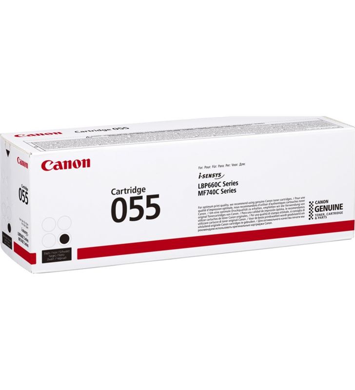 Canon 3016C002 toner negro 055 bk - 2300 páginas - compatible según especificaciones - CAN-TN 3016C002