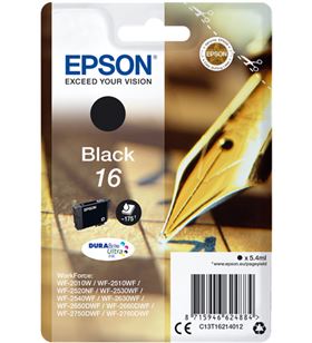 Epson C13T16214012 tinta negra 16 durabrite Otros productos consumibles - EPSC13T16214012