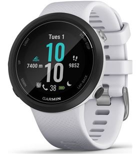 Garmin SWIM 2 WHITESTO swim 2 negro con correa blanca piedra 42mm smartwatch diseñado para - SWIM 2 WHITESTONE