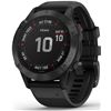 Garmin 010_02158_02 reloj inteligente fenix 6 pro slate gray w/black band (glass) - GAR010_02158_02