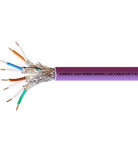 Aisens A146-0368 bobina de cable - rj45 - cat 7 - s/ftp - awg23 con cpr - 3 - AIS-CAB A146-0368