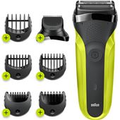 Braun 300BT afeitadora eléctrica series 3 shave & style 3 en 1 - +015319