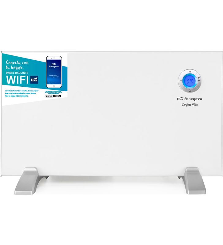 Orbegozo REW1000 emisor termico panel radiante 1000w wifi apto baño blanco - 76657520_7256994431