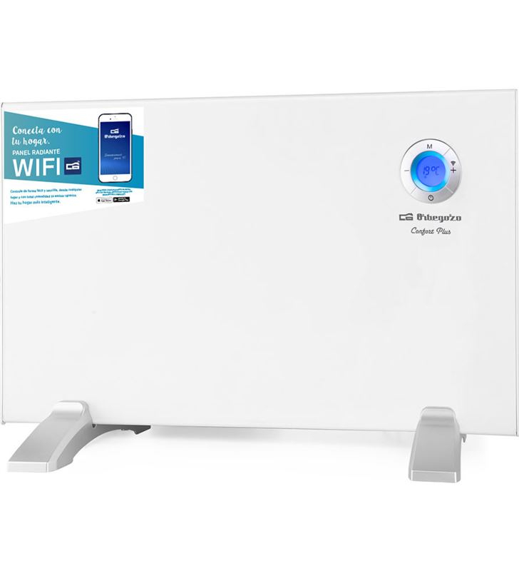 Orbegozo REW1000 emisor termico panel radiante 1000w wifi apto baño blanco - ORBREW1000